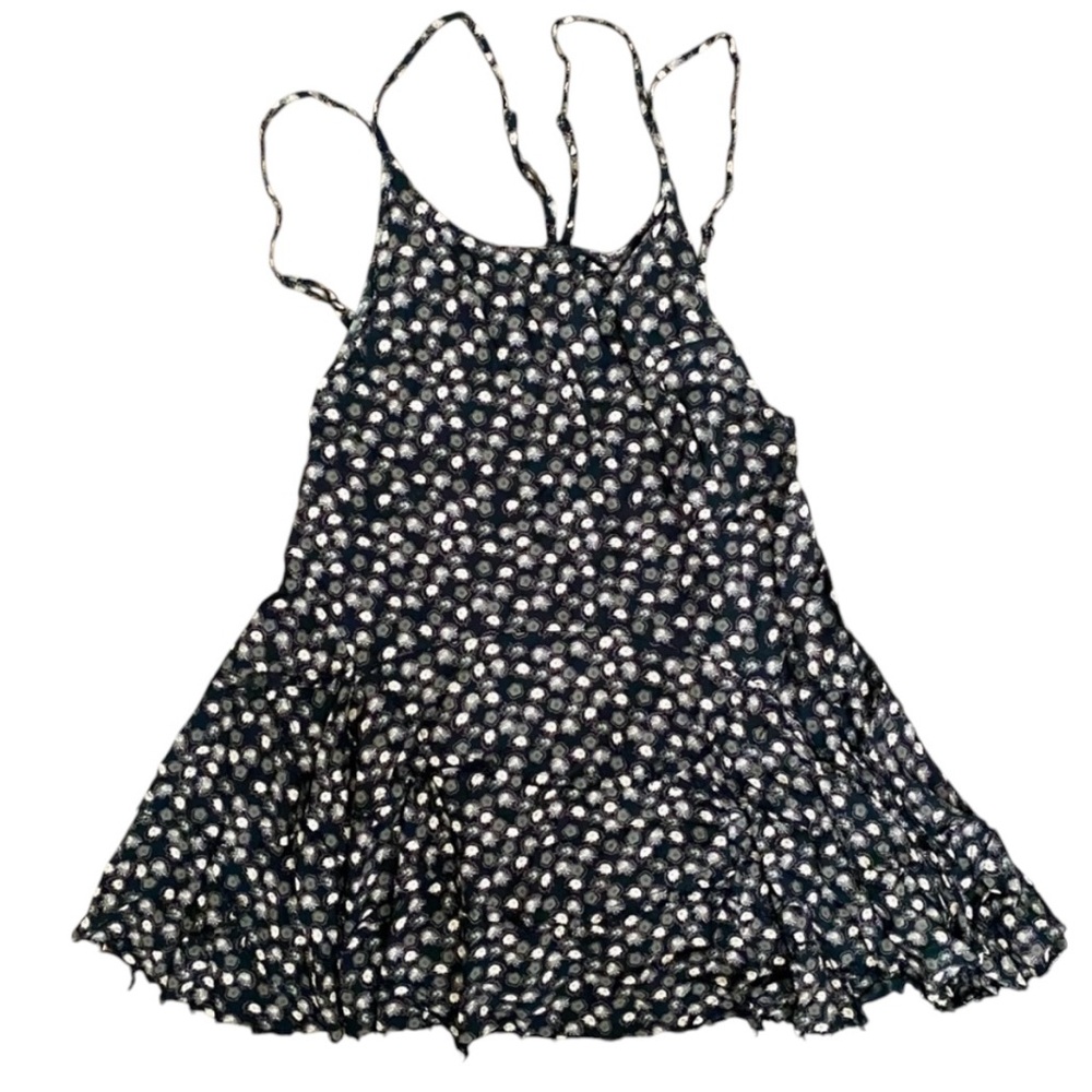 hurley floral print mini sun dress